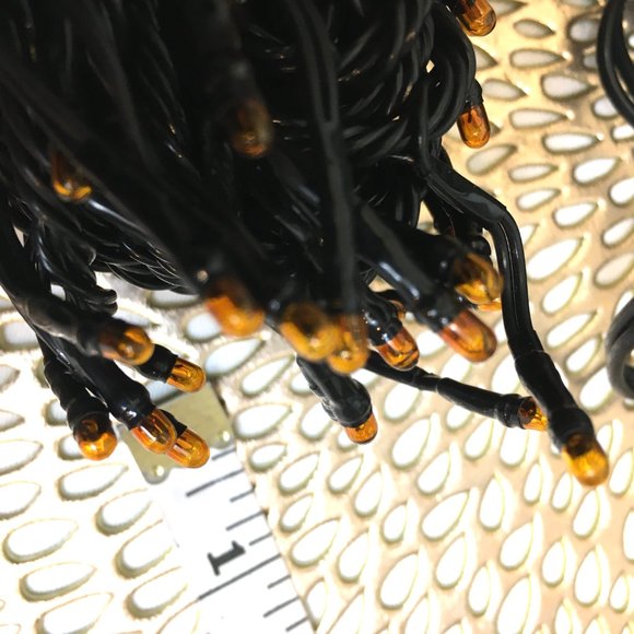 RICE LIGHTS Gold Fairy 140 Count String VTG NOS - Picture 4 of 9